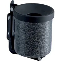 Kleiner runder Wandaschenbecher 0,5 Liter grau