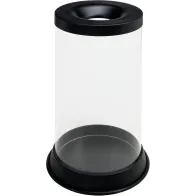 Transparent fireproof bin for efficient sorting safety