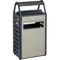 Anti-vandal ashtray bin