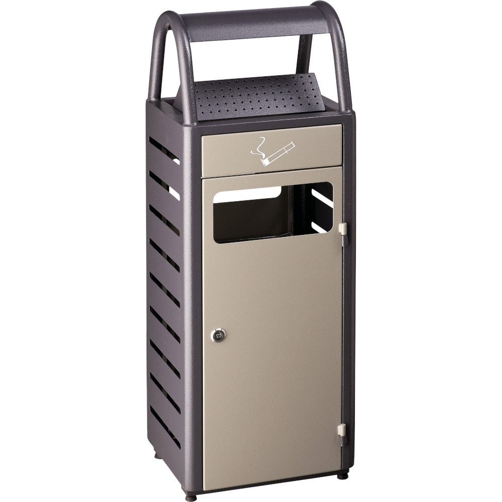 Vandalismussicherer Aschenbecherkorb 29 Liter Vandalismussicherer Aschenbecherkorb 29 Liter