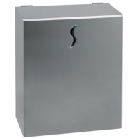 Small sanitary bin 10 litres stainless steel