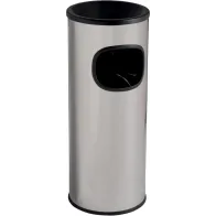 Ashtray basket to place 22 litres stainless steel