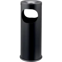 Luxury steel ashtray bin to place 19 litres