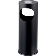 Luxury steel ashtray bin to place 19 litres