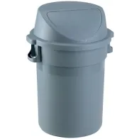 Maxipush 80-litre bin with flap