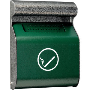 Wall-mounted ashtrays