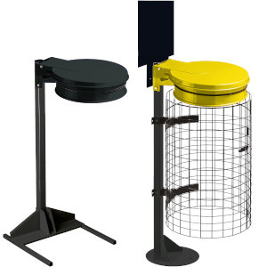 Müllsackhalter Tondo