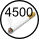 Ashtray capacity of 4500 cigarettes
