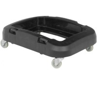 Plastic cart on wheels
