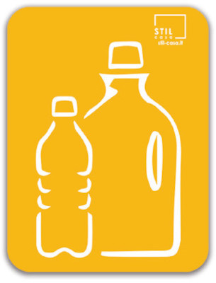 Kunststoff-Piktogramm