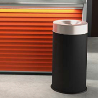 Feuerfester Mülleimer